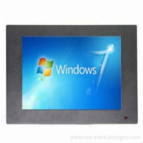 8-inch Industrial LCD Monitor with VGA, HDMI®, DVI Port Together